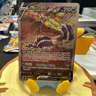 2022 Pokemon Skuntank V Silver Tempest 181 of 195 Holo Mint