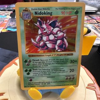 1999 Pokemon Nidoking Base Set 11 of 102 Shadowless Mint