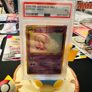 2000 Japanese Pokemon Espeon Neo 2 #196 Holo PSA 7 Near Mint