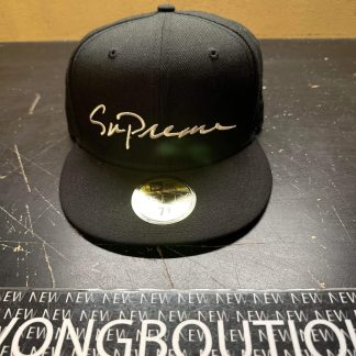 2018 Sup Classic Script New Era Cap Black Size 7 3/8