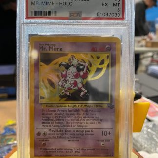 1999 Pokemon Mr. Mime Jungle #6 PSA 6 Holo Excellent/Mint