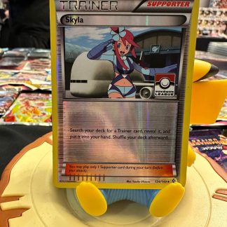 2012 Pokemon Skyla Trainer Champions & League Promo 134 of 149 Reverse Holo Foil Mint