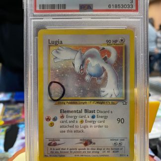 2000 Pokemon Lugia Neo Genesis #9 Holo PSA 3 Very Good