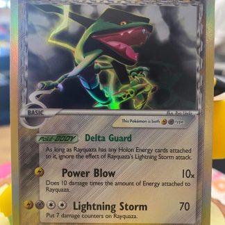 2005 Pokemon Rayqyaza Delta Species 13 of 113 Holo Mint