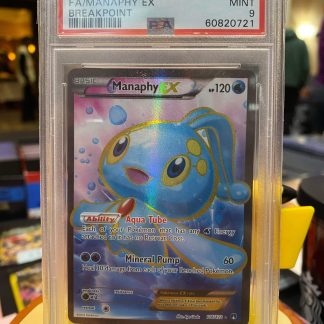 2016 Pokemon Manaphy EX XY Breakpoint #116 PSA 9 Mint