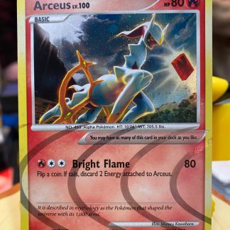 2009 Pokemon Arceus LV.100 AR3 Lightly Played