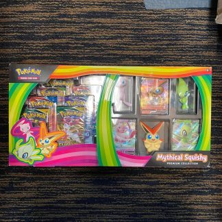2021 Pokemon Mythical Squishy Premium Collection Box Sealed