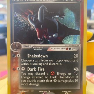 2004 Pokemon Darj Houndoom Team Rocket Returns 5 of 109 Holo Mint