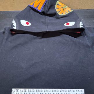 2019 BAPE Shark Pullover Hoodie Black Men