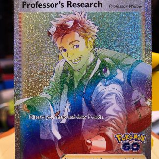 2022 Pokemon Professor’s Research Full Art 084 of 078 Rainbow Holo Lightly Played