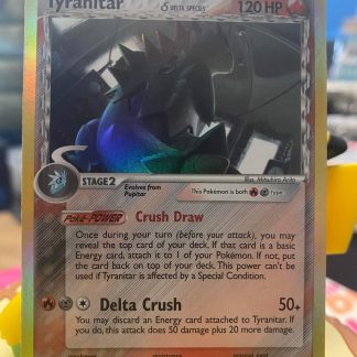 2005 Pokemon Tyranitar Delta Species 16 of 113 Holo Mint