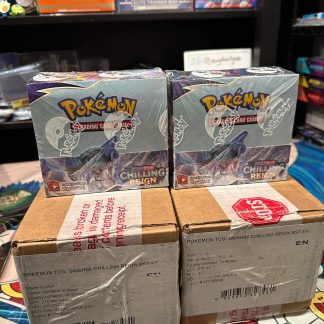 2021 Pokemon Chilling Reign Booster Box Case Sealed