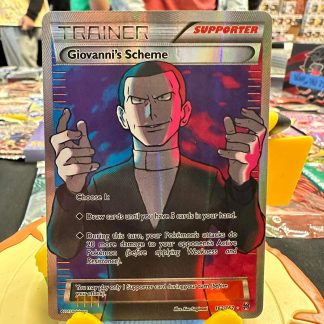 2015 Pokemon Giovanni's Scheme XY Breakthrough 162 of 162 Full Art Mint
