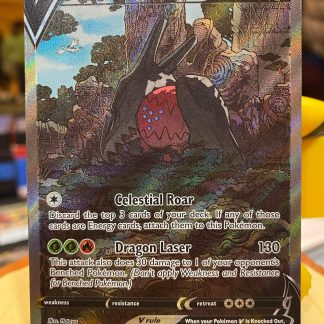 2022 Pokemon Regidrago V Silver Tempest Alternate Full Art 184 of 195 Mint