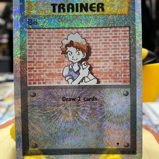 2002 Pokemon Bill Trainer Legendary Collection 108 of 110 Reverse  Holo Moderately Played