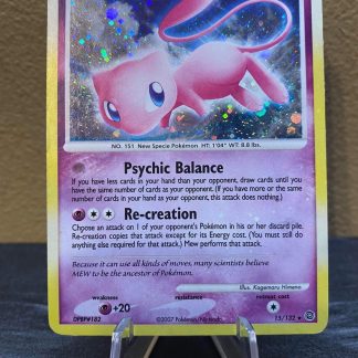 2007 Pokemon Mew LV.40 Diamond & Pearl 15 of 132 Moderately Played