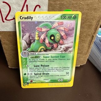 2003 Pokemon Cradily Sandstorm 3 of 100 Holo eReader Lightly Played