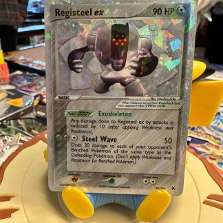 2004 Pokemon Registeel EX Hidden Legends 99 of 101 Holo Moderately Played