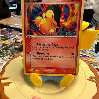 2005 Pokemon Cyndaquil Unseen Forces 54 of 115 Stamped Mint