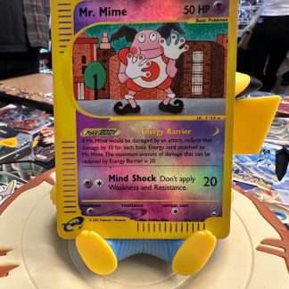 2002 Pokemon Mr. Mime Aquapolis 95a of 147 eReader Reverse Holo Moderately Played