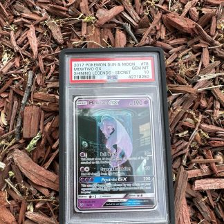 2017 Pokemon Sun & Moon Shining Legends #78 Mewtwo Gx Secret PSA 10 Gem Mint