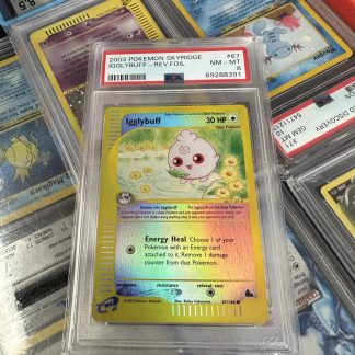 2003 Pokemon Skyridge Igglybuff Reverse Holo #67 PSA 8 Near Mint