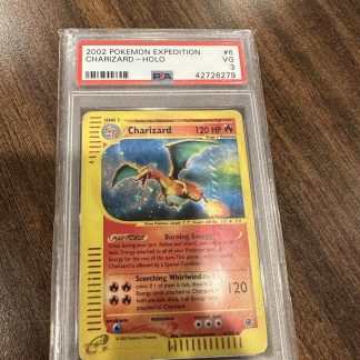 2002 Pokemon Expedition #6 Charizard Holo PSA 3 Very Good