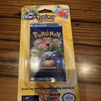 1999 Pokemon Base Set Shadowless Sealed Blister Booster Pack Venusaur