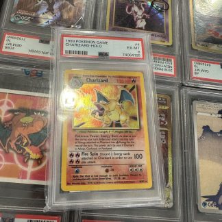 1999 Pokemon Game #4 Charizard Holo Base Set PSA 6 Excellent Mint