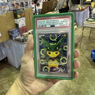 2016 Japanese Pokemon XY Promo Rayquaza #230 Poncho Wearing Pikachu PSA 10 Gem Mint