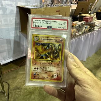 1998 Japanese Pokemon Gym 2 Blaine's Charizard Holo #6 PSA 10 Gem Mint