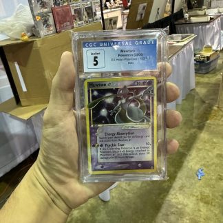2006 Pokemon Ex Holon Phantoms Gold Star Holo Mewtwo #103 CGC 5 Excellent