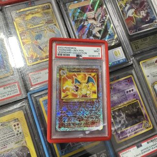 2002 Pokemon Charizard Rev Foil #3 Legendary Collection PSA 9 Mint
