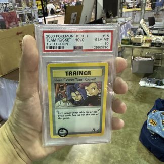 2000 Pokemon Rocket 1st Edition Team Rocket Holo #15 PSA 10 Gem Mint