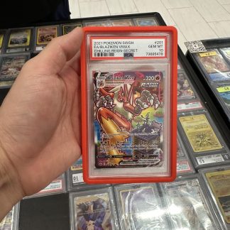 2021 Pokemon SWSH FA Blaziken Vmax #201 Chilling Reign Secret PSA 10 Gem Mint