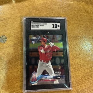 2018 Topps Chrome Update Shohei Ohtani Rookie Debut #HMT32 SGC 10 Gem Mint