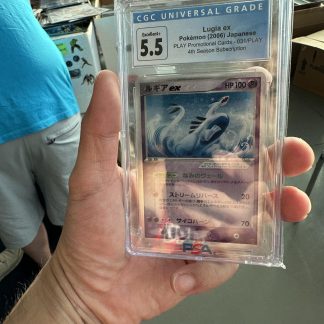 2006 Japanese Pokemon Play Promotional 4th Season Subscription #031 Lugia Ex Holo CGC 5.5 Excellent+