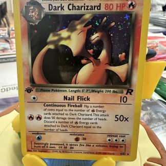 2000 Pokemon 1st Edition Dark Charizard Team Rocket 4 of 82 Holo Rare Near Mint