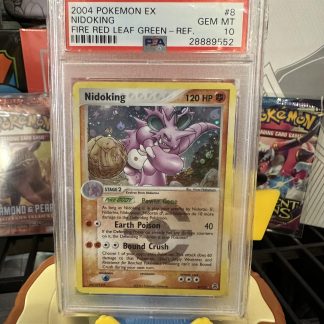 2004 Pokemon Nidking Ex Fire Red Leaf Green #8 Reverse Foil PSA 10 Gem Mint