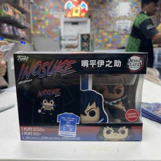 2021 Funko Pop And Tee Demon Slayer Inosuke Hashibira GameStop Exclusive Size S Shirt