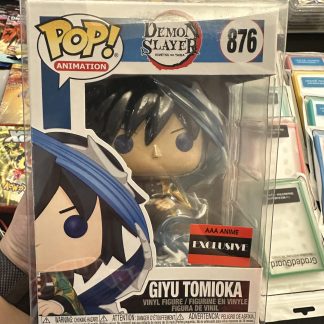 2021 Funko Pop Demon Slayer Giyu Tomioka #876 AAA Anime Exclusive