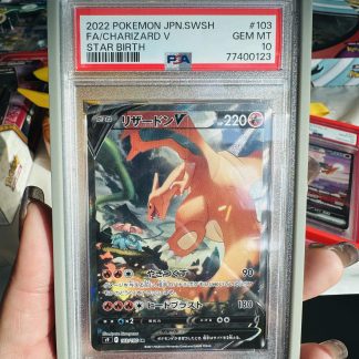 2022 Japanese Pokemon SWSH FA Charizard V #103 Star Birth PSA 10 Gem Mint
