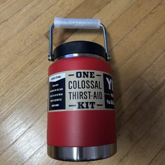 YETI Rambler Half (1/2) Gallon Jug Rescue Red