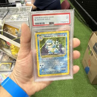 1999 Pokemon Game Blastoise Holo #2 PSA 1 Poor