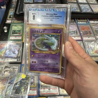 2001 Japanesse Pokemon Shining Mew CoroCoro Comic Promo CGC 8 Near Mint Mint