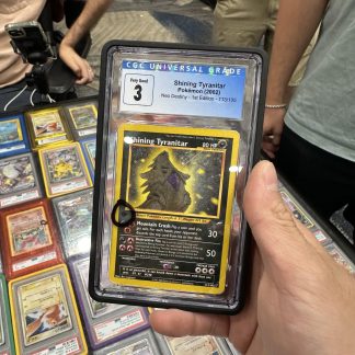 2002 Pokemon 1st Edition Shining Tyranitar #113 Neo Destiny CGC 3 Very Good