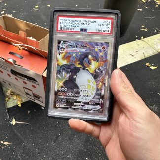 2020 Japanese Pokemon SWSH FA Charizard Vmax #308 Shiny Star V PSA 10 Gem Mint