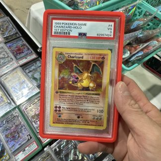 1999 Pokemon Game 1st Edition Charizard Holo #4 PSA 3 Very Good