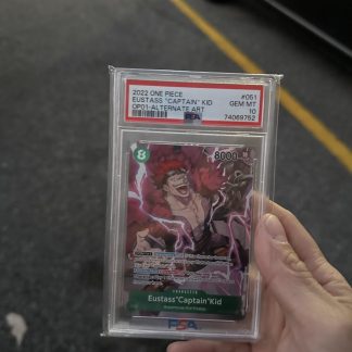 2022 One Piece Eustass Captain Kid #051 Op01 Alternate Art PSA 10 Gem Mint