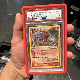 2006 Pokemon Gold Star Gyarados Holo Ex Holon Phantoms #102 PSA 6 Excellent Mint